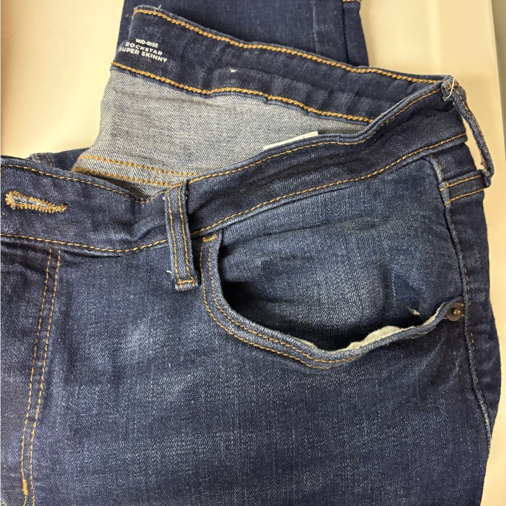 Old Navy Dark Blue Denim Jeans